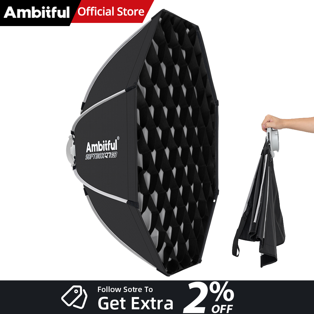 Photography Lighting Case - AMBITFUL Q7II 55/65/90cm Bowens Mount Octagonal