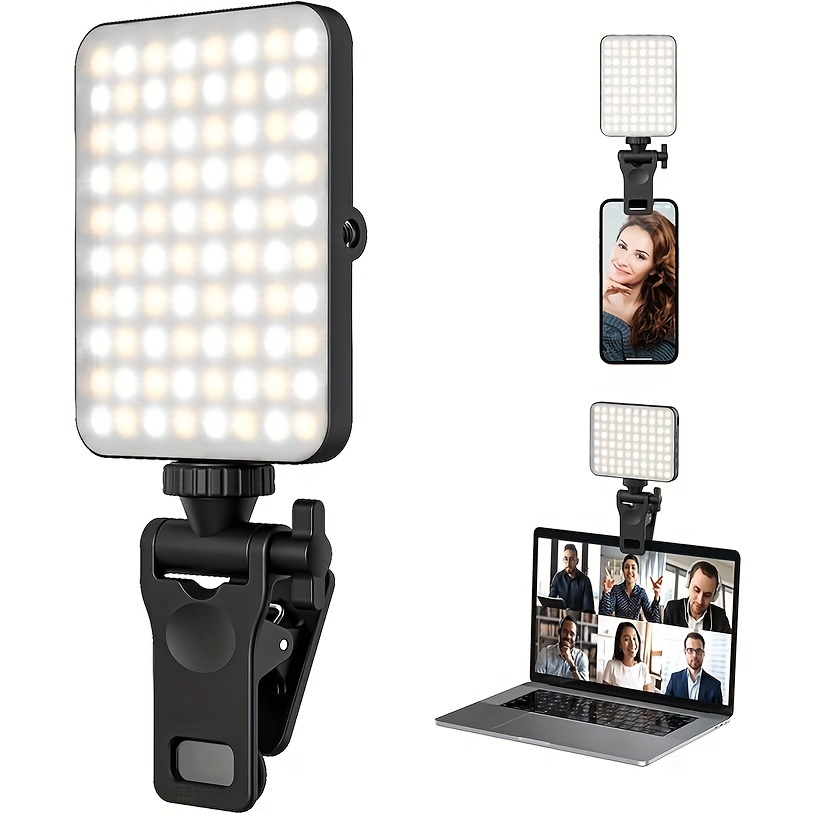 Photography Lighting Led - 1pc Rechargeable Magnetic LED Selfie Light,3