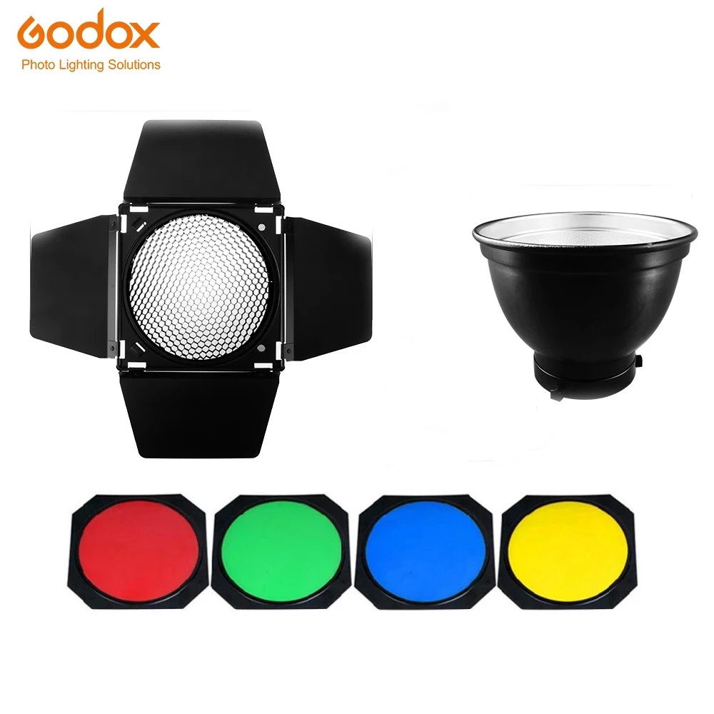 Godox BD-04 Barn Door Standard – Honeycomb Grid Filter recenzja i cena