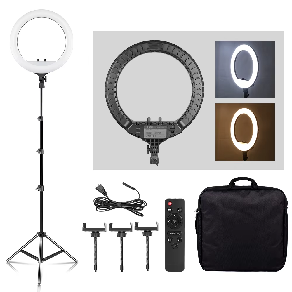 SH 18 Inch Knob Ring Light LED – Photography Lighting Youtube recenzja i cena