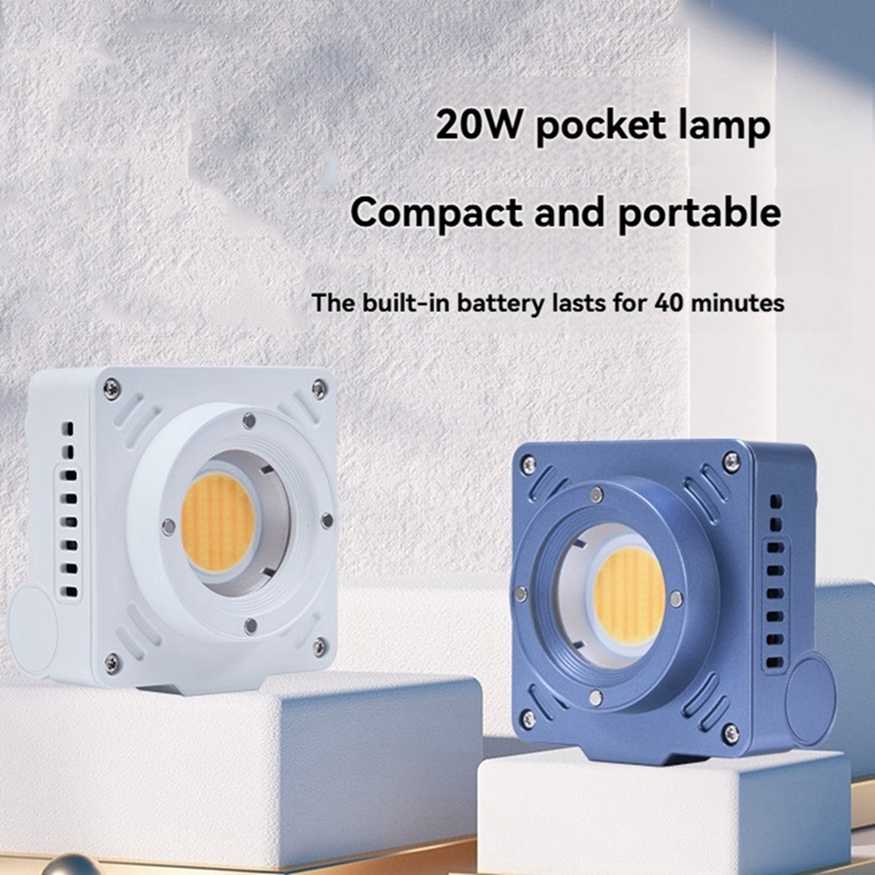 NEW_20W Pocket LED Video Light – Photography Lighting Lamp recenzja i cena