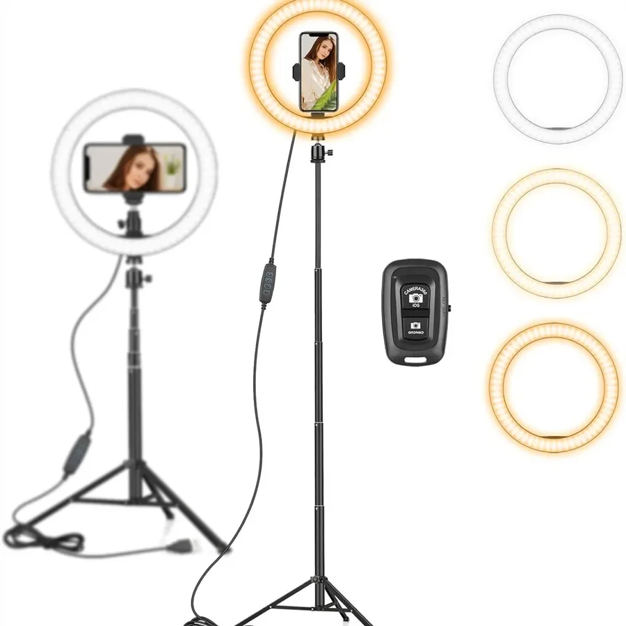 VIKEFON LED Ring Light USB Dim – Photography Lighting For Studio recenzja i cena