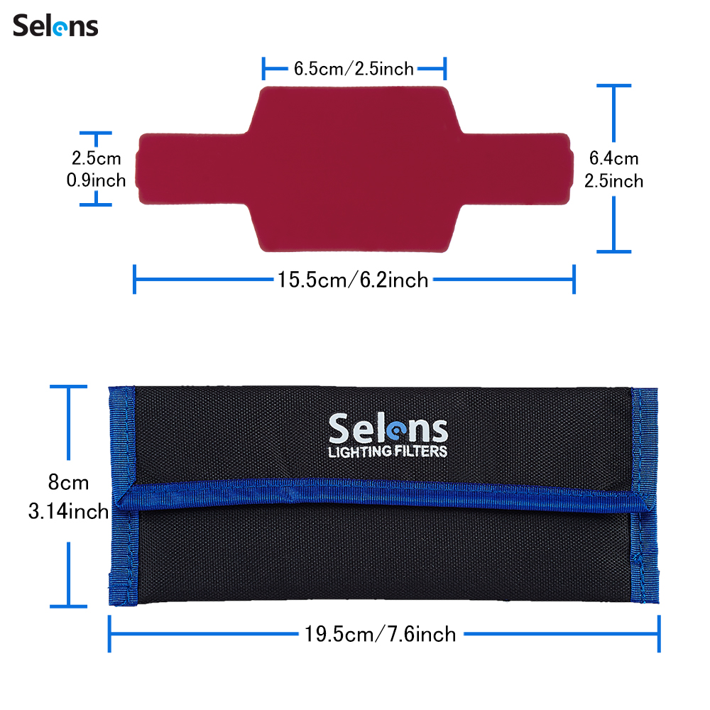 Selens 20pcs SE-CG20 Flash Gel – Photography Lighting Modifiers recenzja i cena