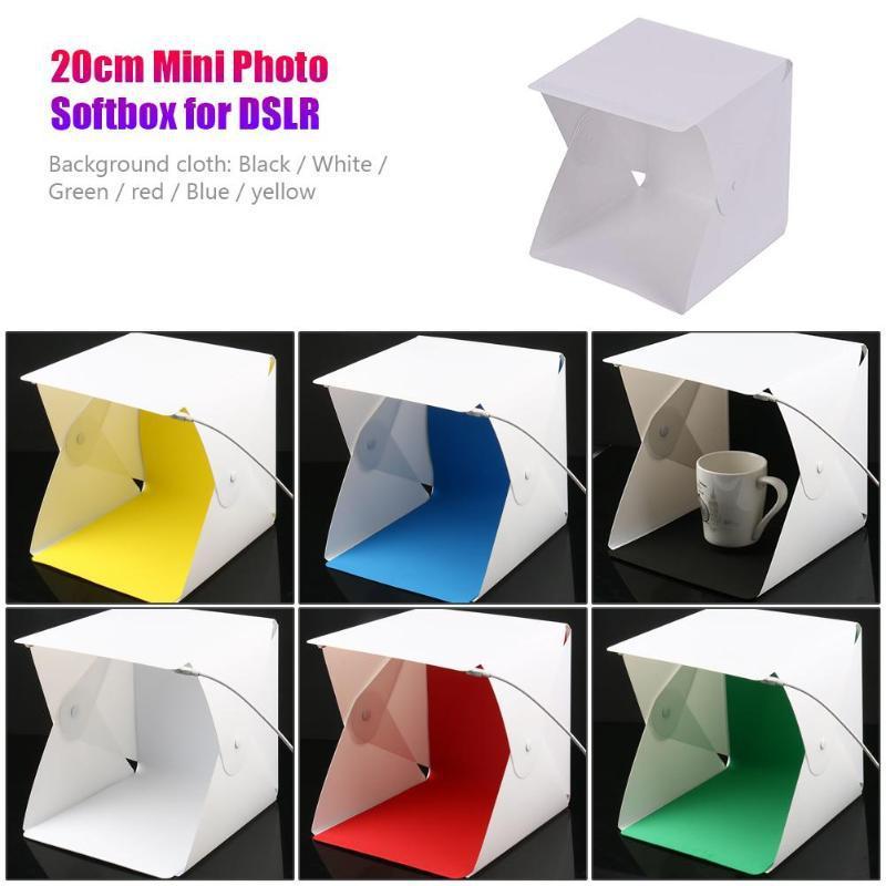 【C】Portable LED Photo Studio L – Photography Lighting Case recenzja i cena