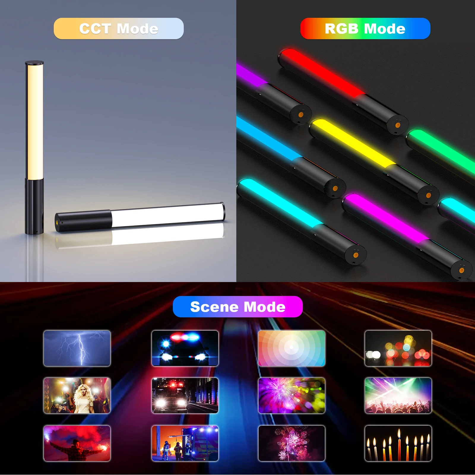 LUXCEO P400 Light Tube Handhel – Photography Lighting Youtube recenzja i cena