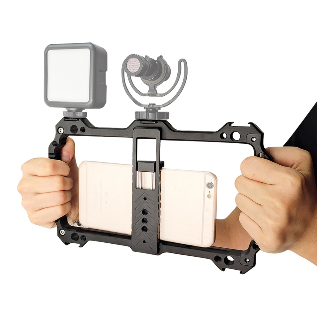 Universal Metal Phone Cage Rig – Photography Lighting Rig recenzja i cena