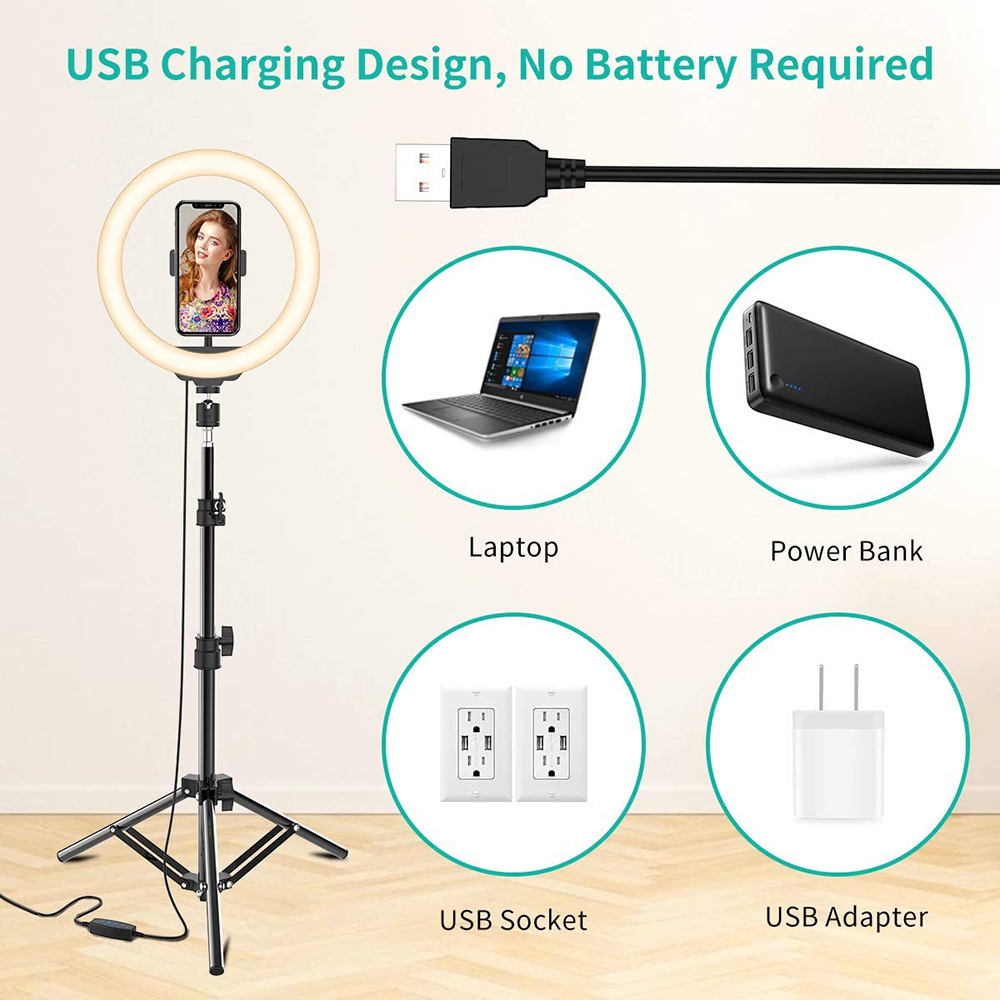 Phone Live Ring Light 10 Inch  – Photography Lighting Youtube recenzja i cena