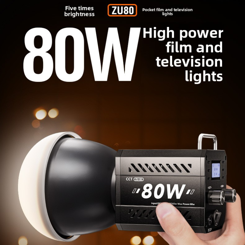 ZU80 80w Handheld Exterior Lam – Photography Lighting Lamp recenzja i cena