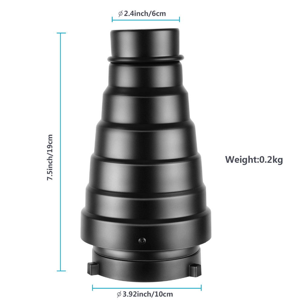 Neewer Medium Aluminium Alloy  – Honeycomb Grid Filter recenzja i cena