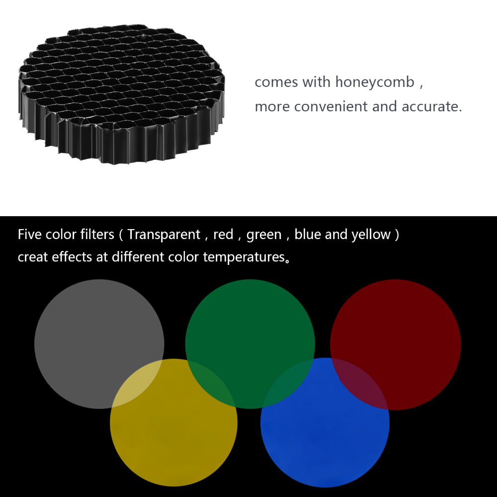 Neewer Medium Aluminium Alloy  – Honeycomb Grid Filter recenzja i cena