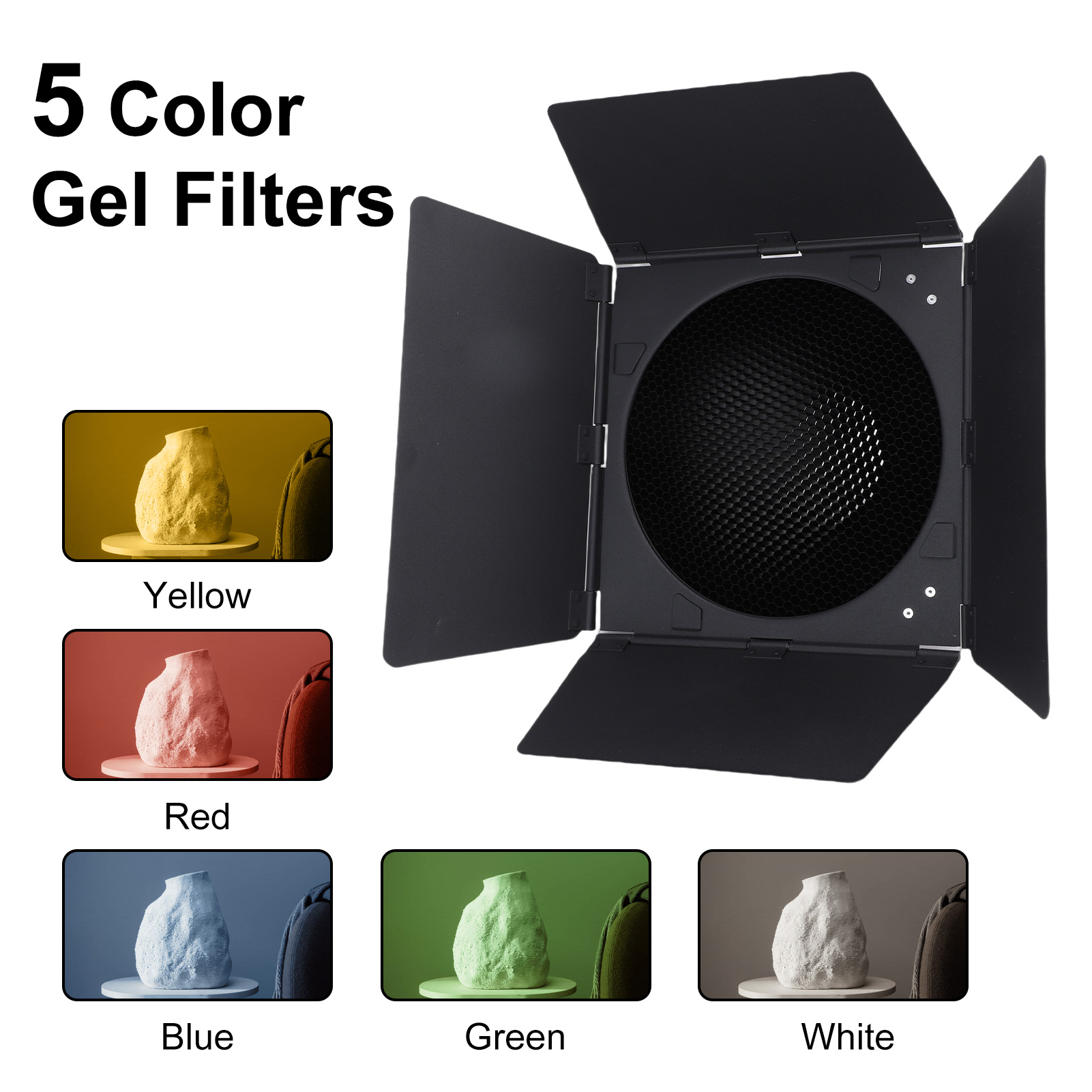 Photography Barn Door Lighting – Honeycomb Grid Filter recenzja i cena