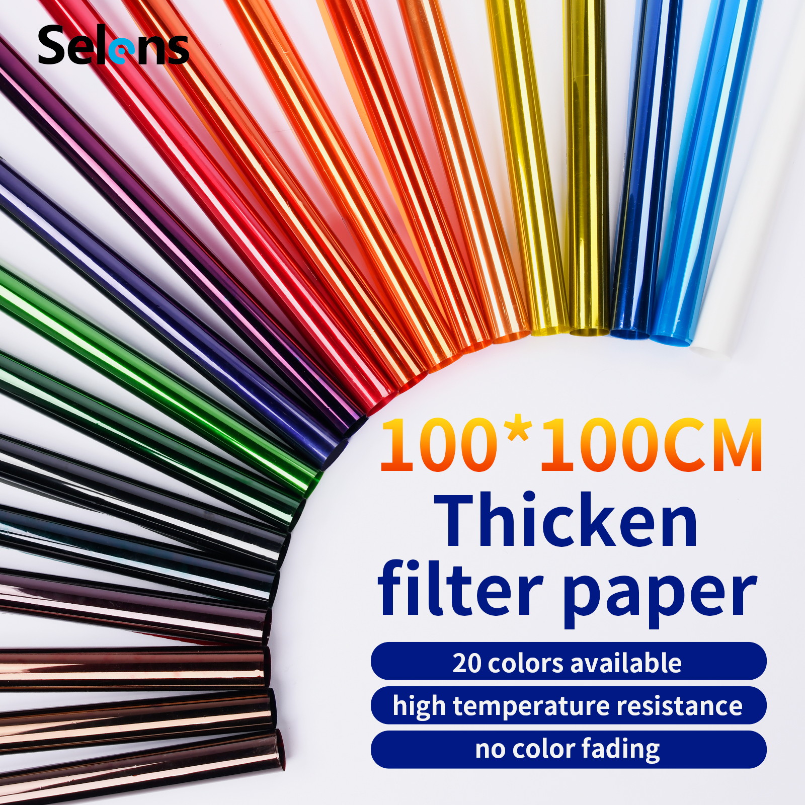 Selens 1x1m 20 Colors Filter G – Photography Lighting Modifiers recenzja i cena