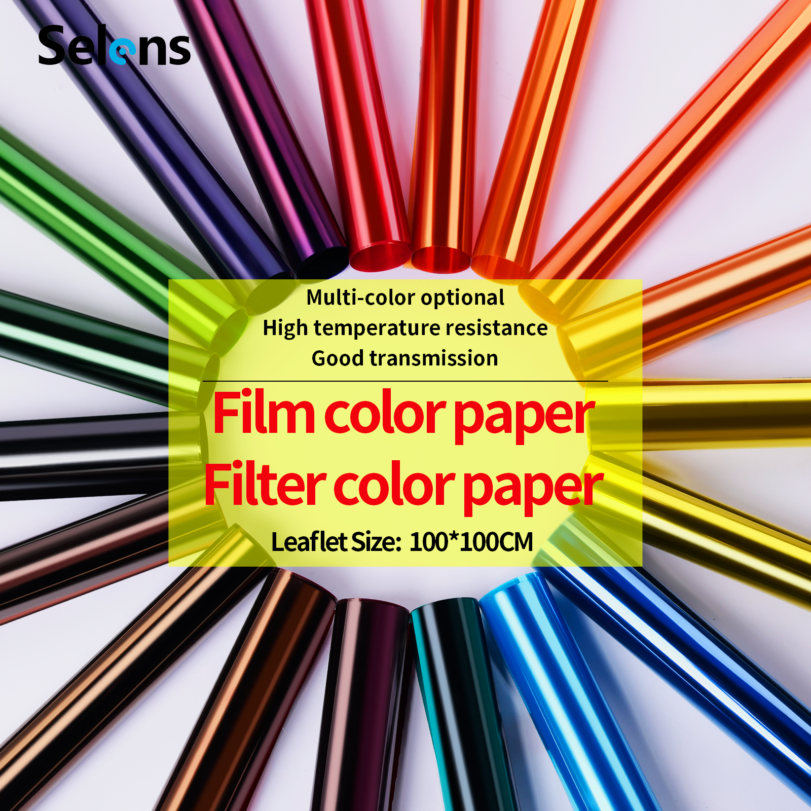 Selens 1x1m 20 Colors Filter G – Photography Lighting Modifiers recenzja i cena