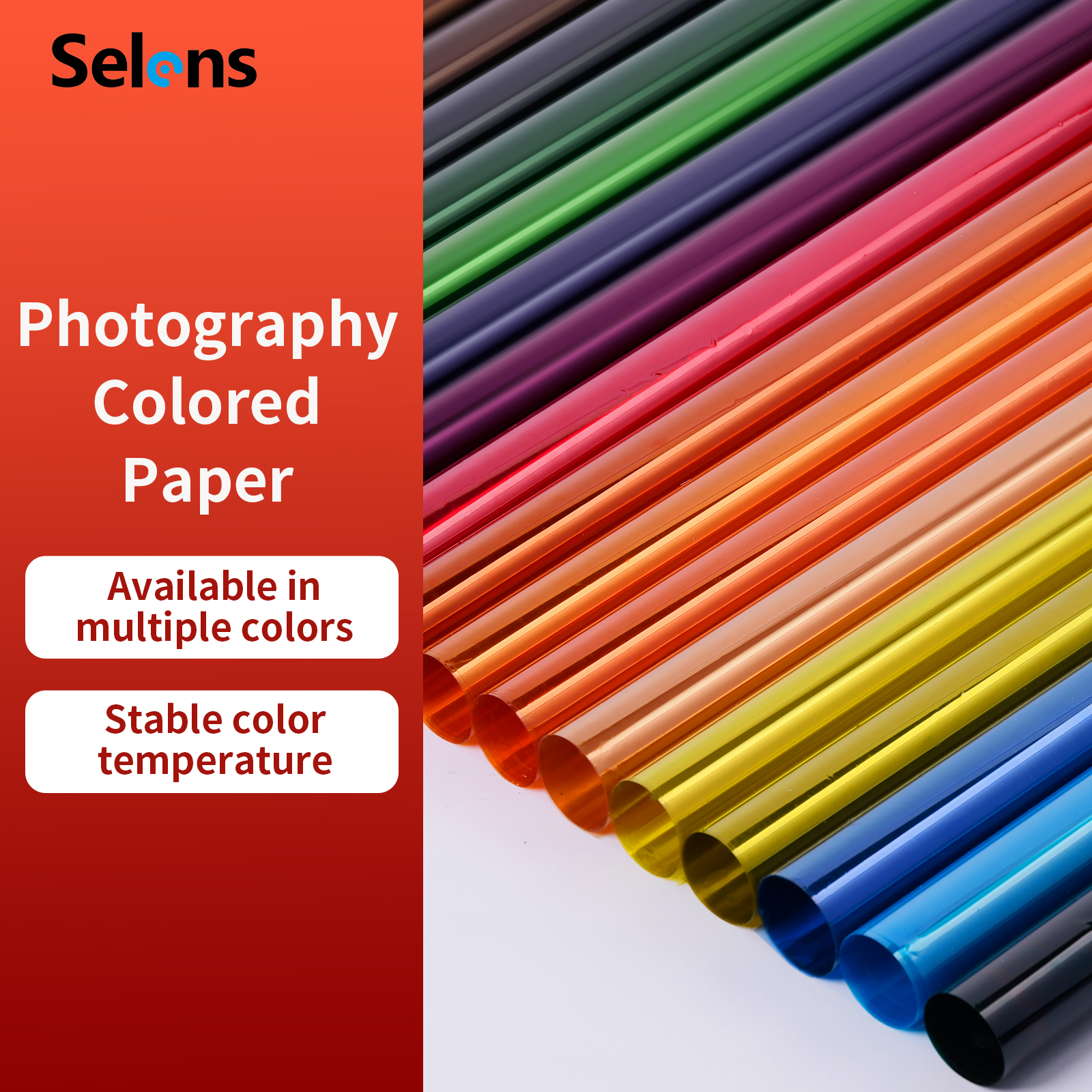 Selens 1x1m 20 Colors Filter G – Photography Lighting Modifiers recenzja i cena