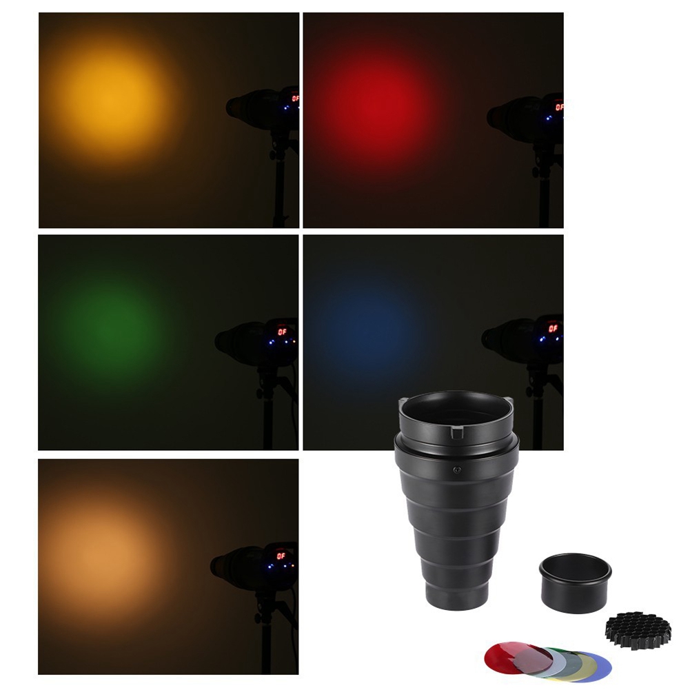[LXYA68Z!] Conical Snoot With  – Honeycomb Grid Filter recenzja i cena
