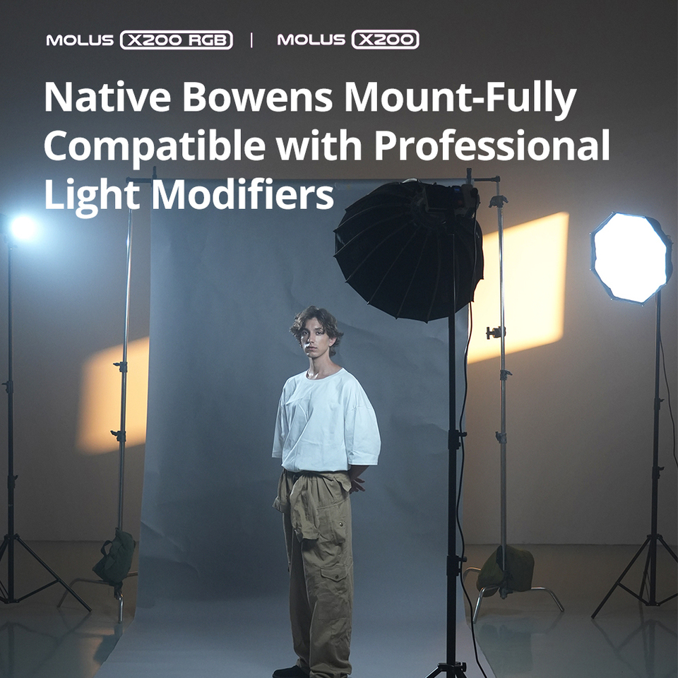 ZHIYUN MOLUS X200 RGB X200 Mas – Photography Lighting Youtube recenzja i cena
