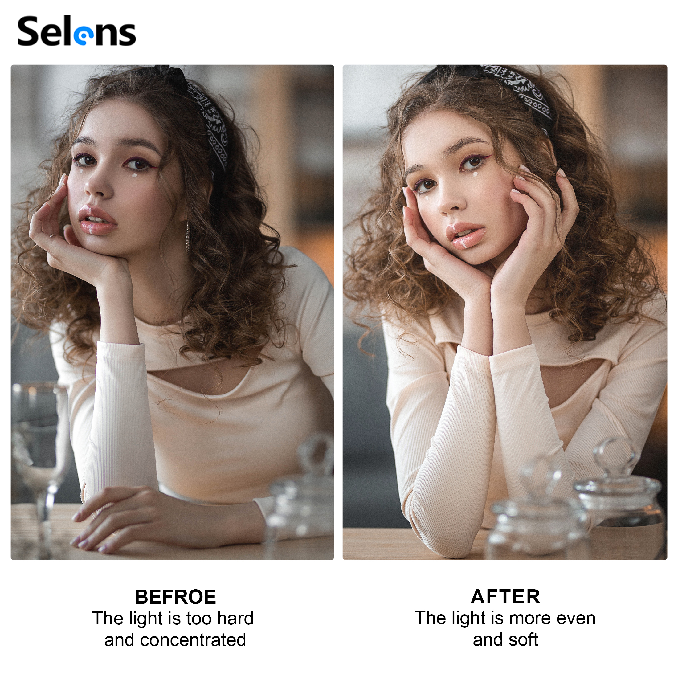 Selens White Diffuser Foldable – Photography Lighting Portrait recenzja i cena