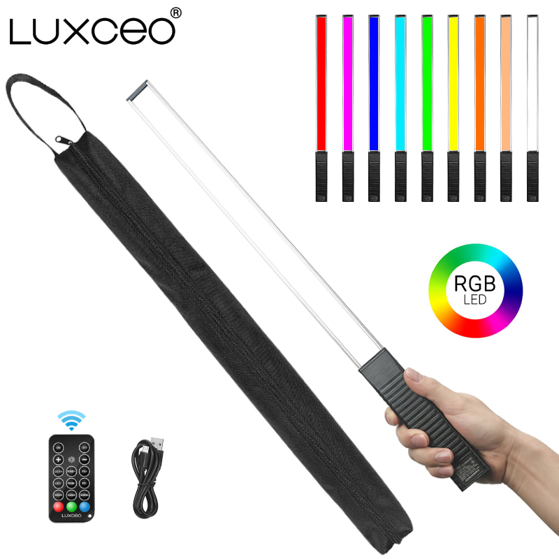 LUXCEO Q508A Handheld RGB Vide – Photography Lighting Youtube recenzja i cena