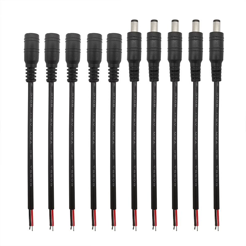 5Pcs 5.5x2.1mm DC Power Cable  – Photography Led Lighting Kit recenzja i cena