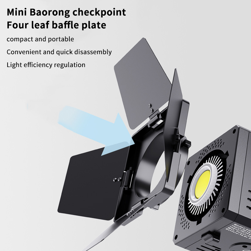 Four-Blade Barndoor for Mini B – Photography Lighting Modifiers recenzja i cena