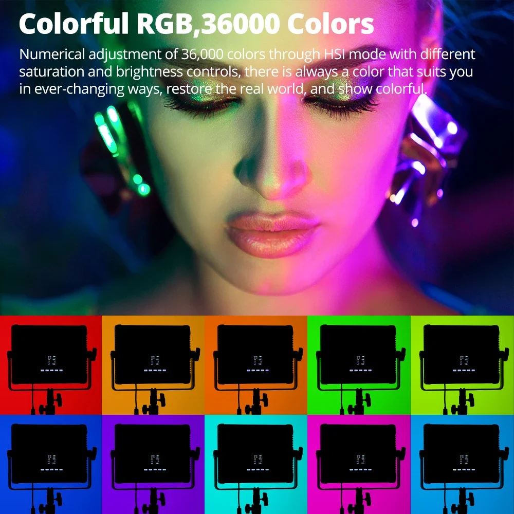 AMBITUFL P35R 30W RGB LED Vide – Photography Led Lighting Kit recenzja i cena