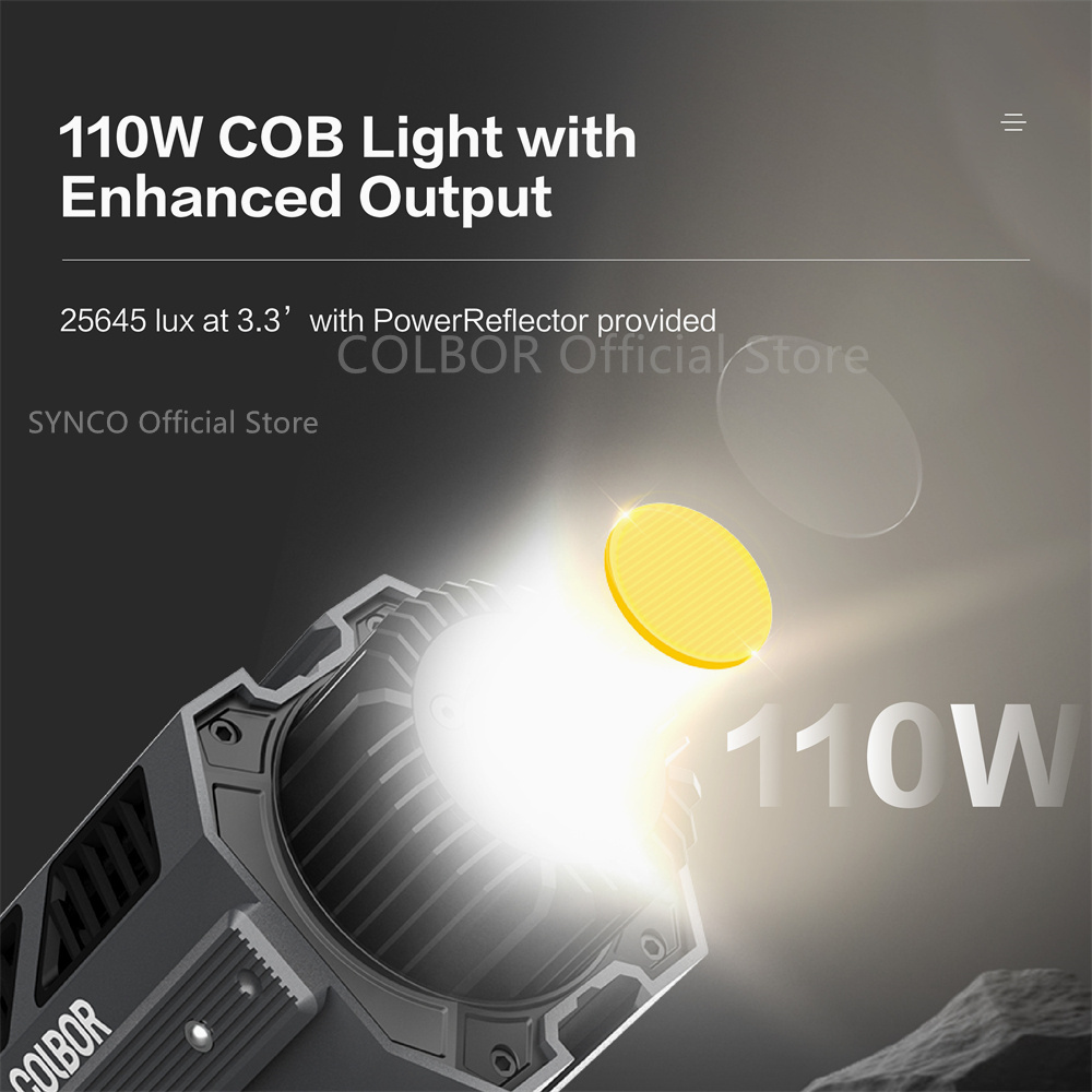 COLBOR CL100X COB Led Light Vi – Photography Lighting Youtube recenzja i cena