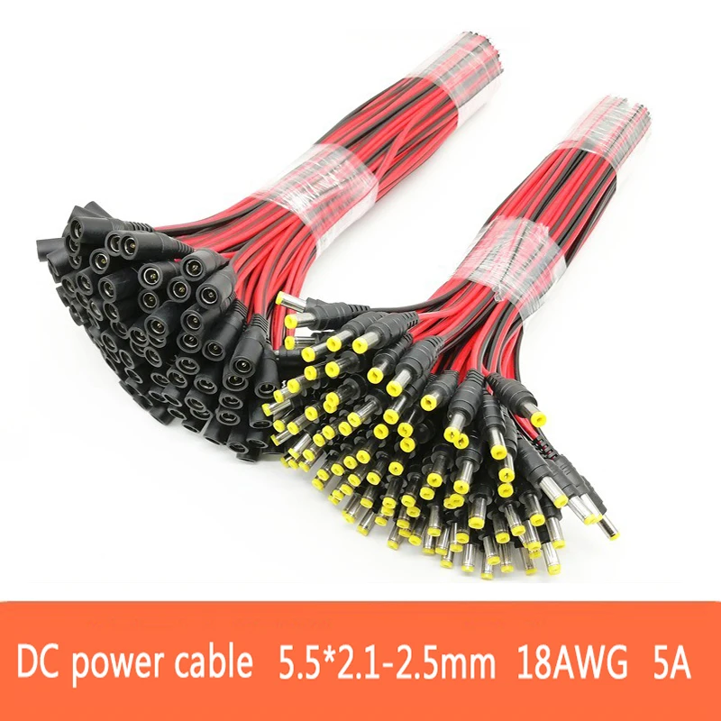 18 AWG Male Female Power DC Co – Photography Led Lighting Kit recenzja i cena