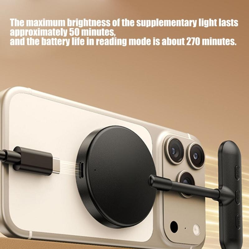 Portable ABS LED Phone Lamp Bo – Lighting In Photography Book recenzja i cena