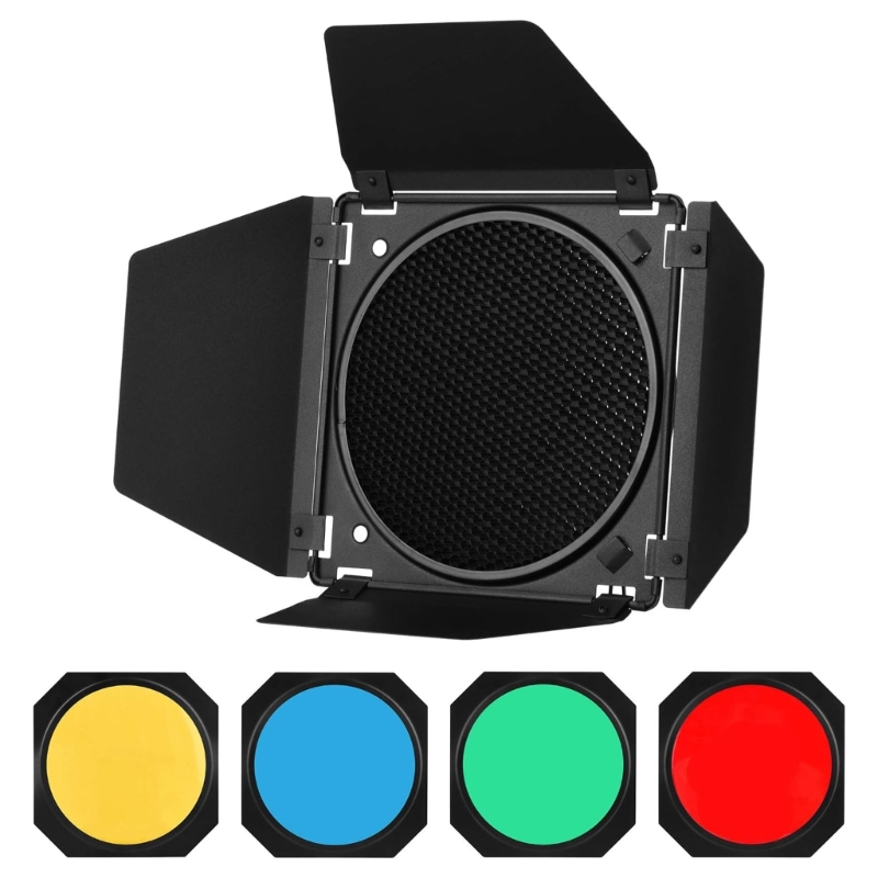 New Barn Door+Honeycomb Grids  – Honeycomb Grid Filter recenzja i cena
