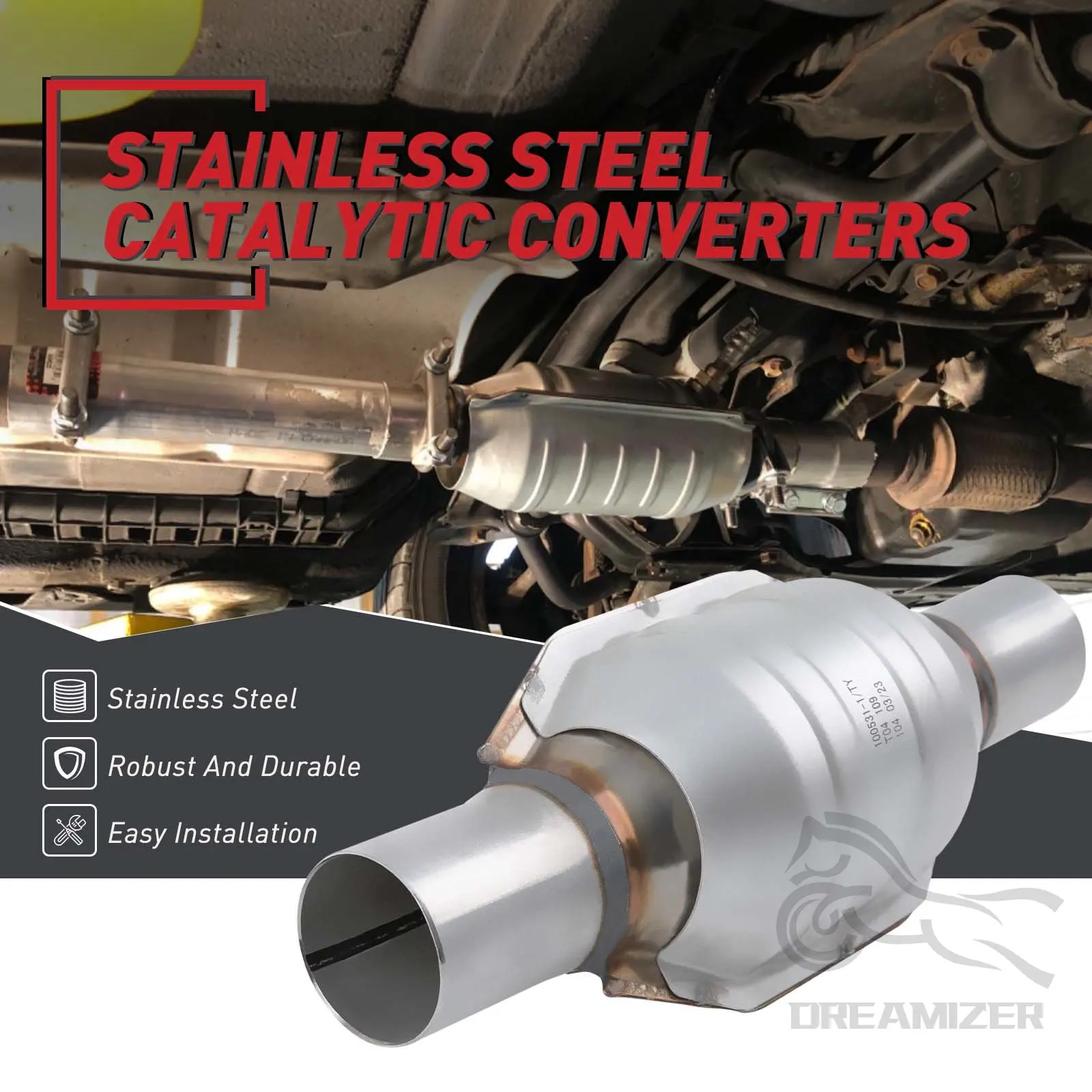 Three-Way Catalytic Converter  – Honeycomb Grid Filter recenzja i cena