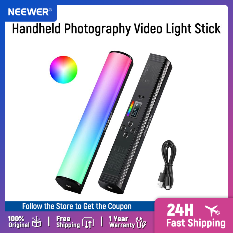 NEEWER RGB Light Wand with APP – Photography Lighting Youtube recenzja i cena