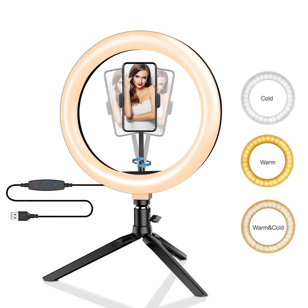 26cm 10 inch Led Ring Selfie L – Photography Led Lighting Kit recenzja i cena