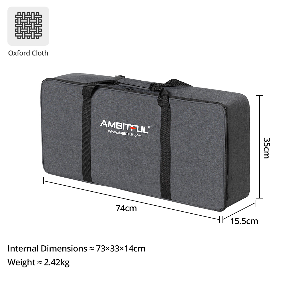 AMBITFUL new PB06 Portable Car – Photography Lighting Case recenzja i cena