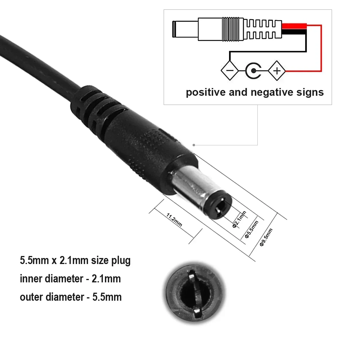 5.5mm 2.1mm 1 To 2/3/4/5/6/8 W – Photography Led Lighting Kit recenzja i cena