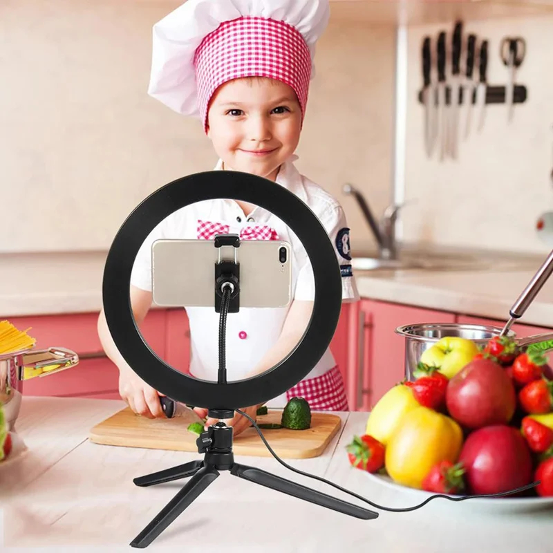 Dimmable26cm LED Ring Light Ki – Photography Led Lighting Kit recenzja i cena