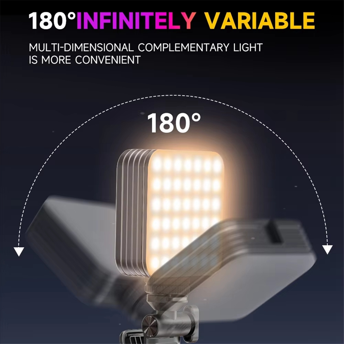 NEW_Mini Pocket RGB Fill Light – Photography Lighting Lamp recenzja i cena