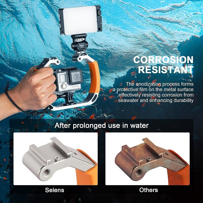 Selens Waterproof Diving Rig H – Photography Lighting Rig recenzja i cena
