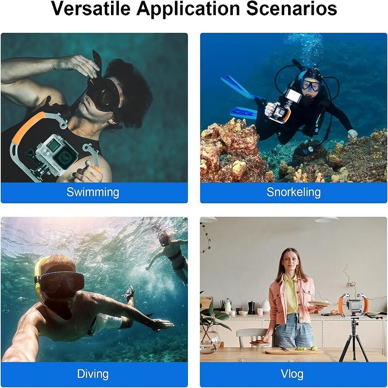 Selens Waterproof Diving Rig H – Photography Lighting Rig recenzja i cena