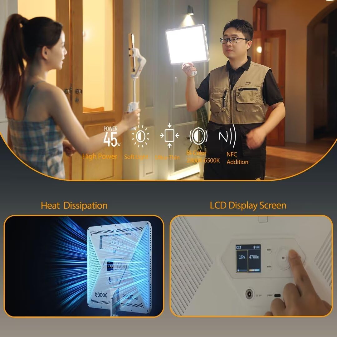 Godox P260C Pro LED Video Ligh – Photography Lighting Youtube recenzja i cena