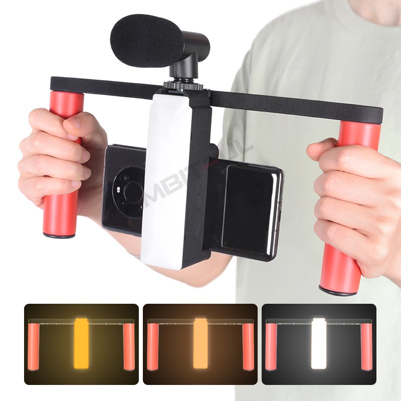 Smartphone Video Rig Hand Grip – Photography Lighting Rig recenzja i cena