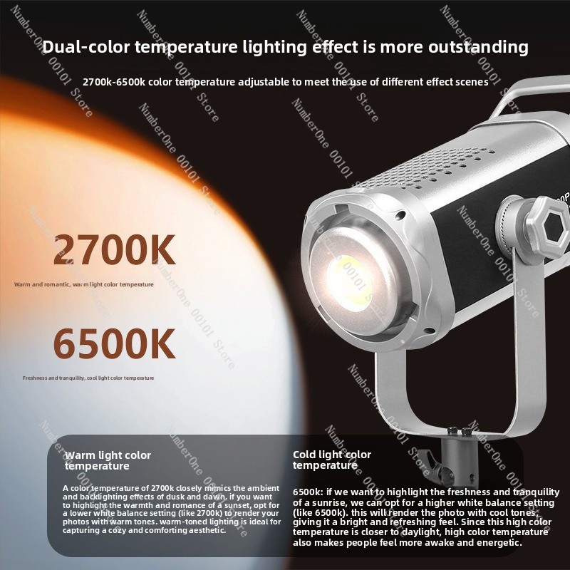 300W COB Photography Light Dua – Photography Lighting Portrait recenzja i cena