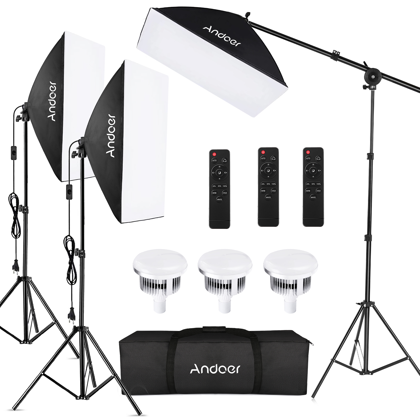 Andoer Studio Photography Ligh – Photography Led Lighting Kit recenzja i cena
