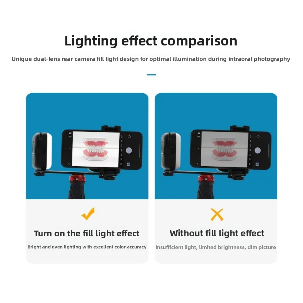 Dental Photography Light, Blue – Photography Led Lighting Kit recenzja i cena