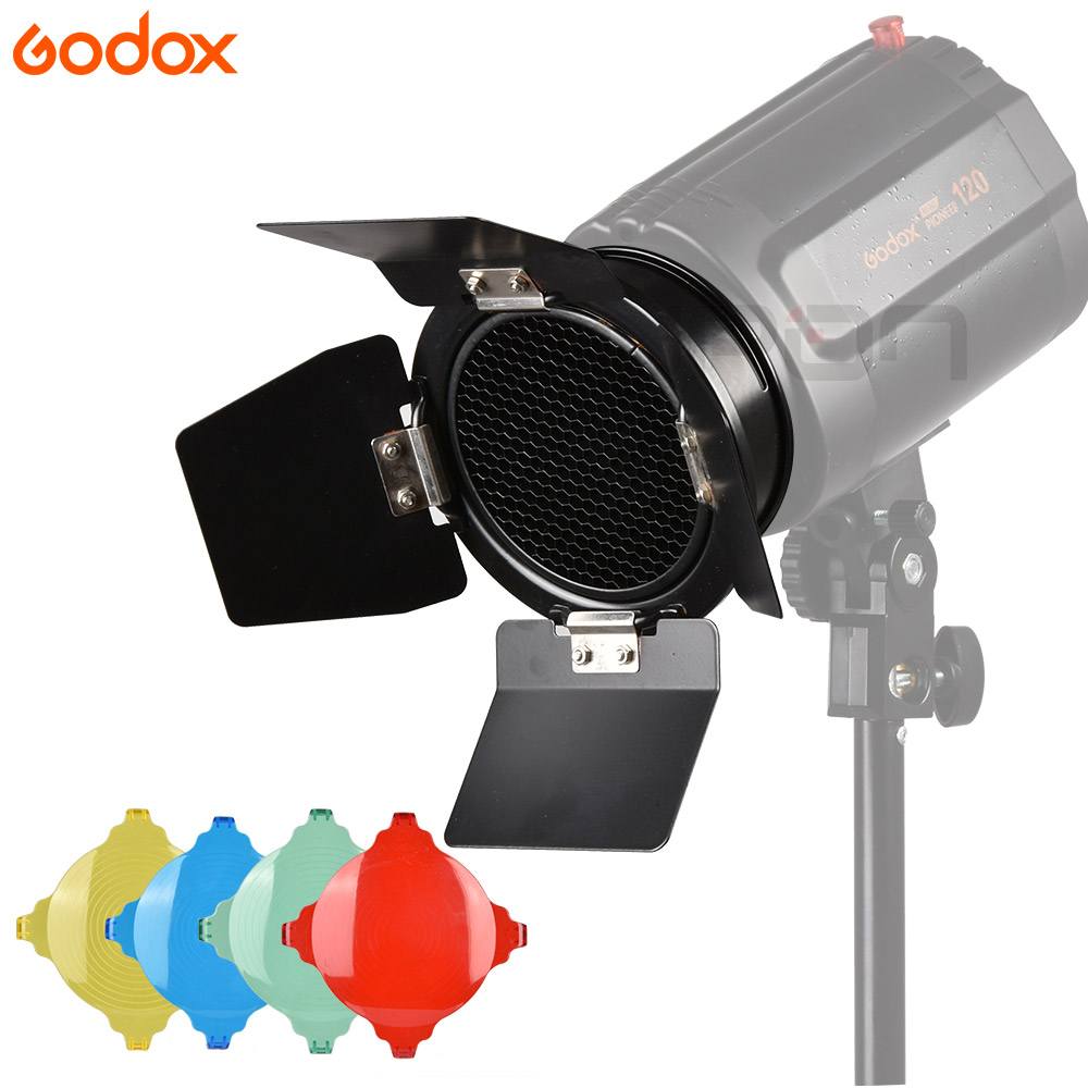 Godox BD-03 Barn Door With Hon – Honeycomb Grid Filter recenzja i cena