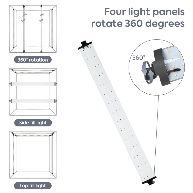 Photo Studio Photo Box Kit,120 – Photography Led Lighting Kit recenzja i cena