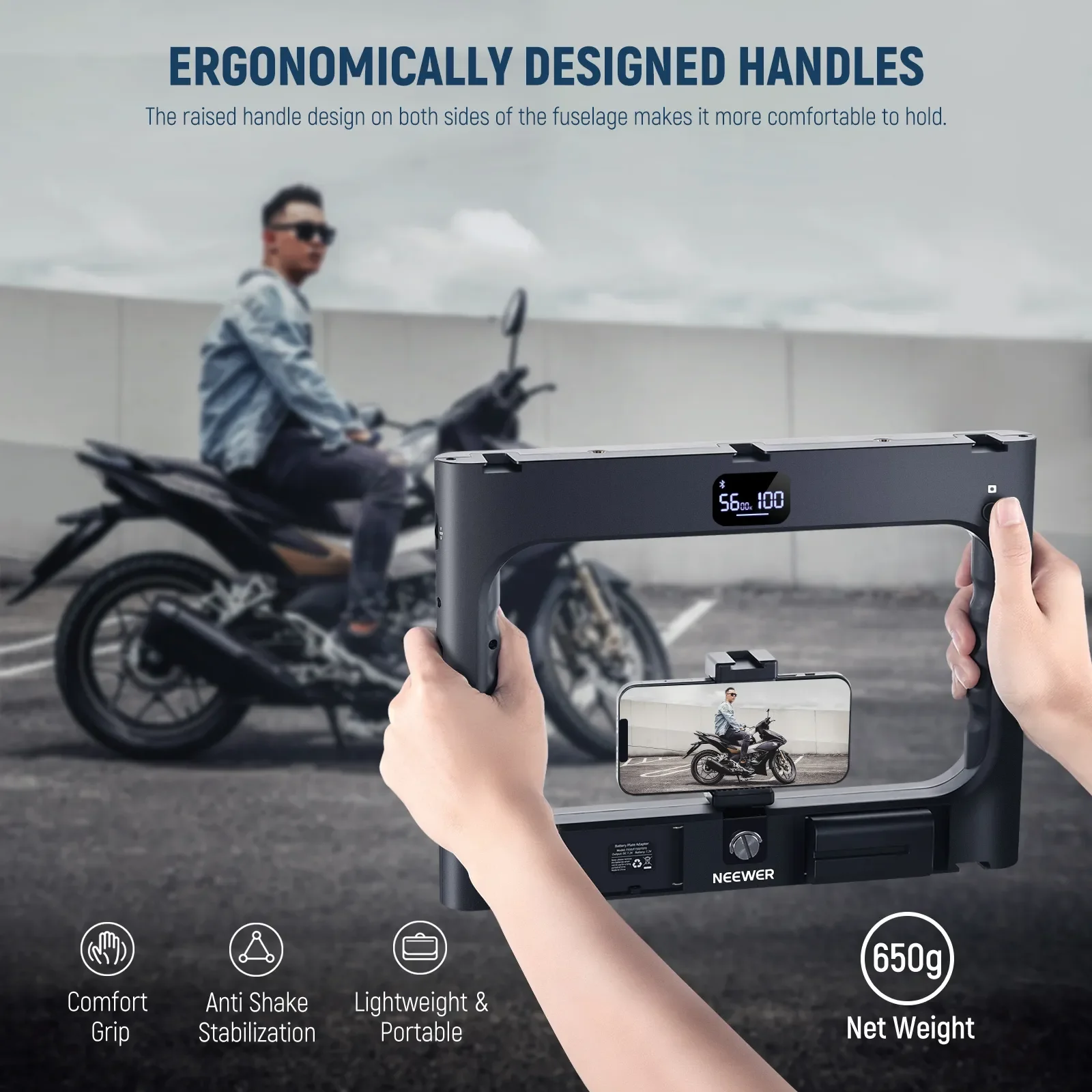 NEEWER A111 II Smartphone Vide – Photography Lighting Rig recenzja i cena
