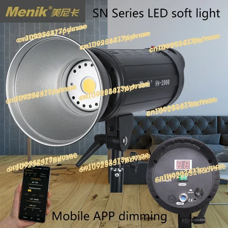 NEW Menik SN series photo led  – Photography Lighting Portrait recenzja i cena