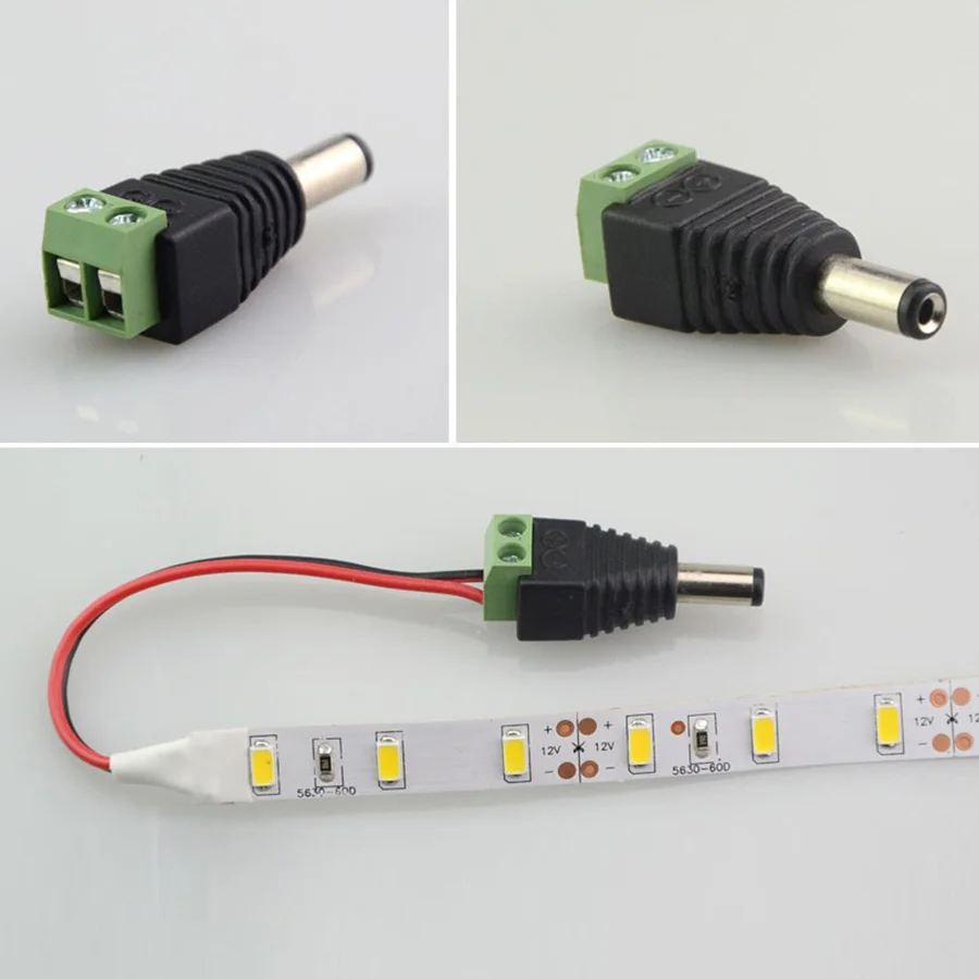 5pairs DC 12V Female And Male  – Photography Led Lighting Kit recenzja i cena