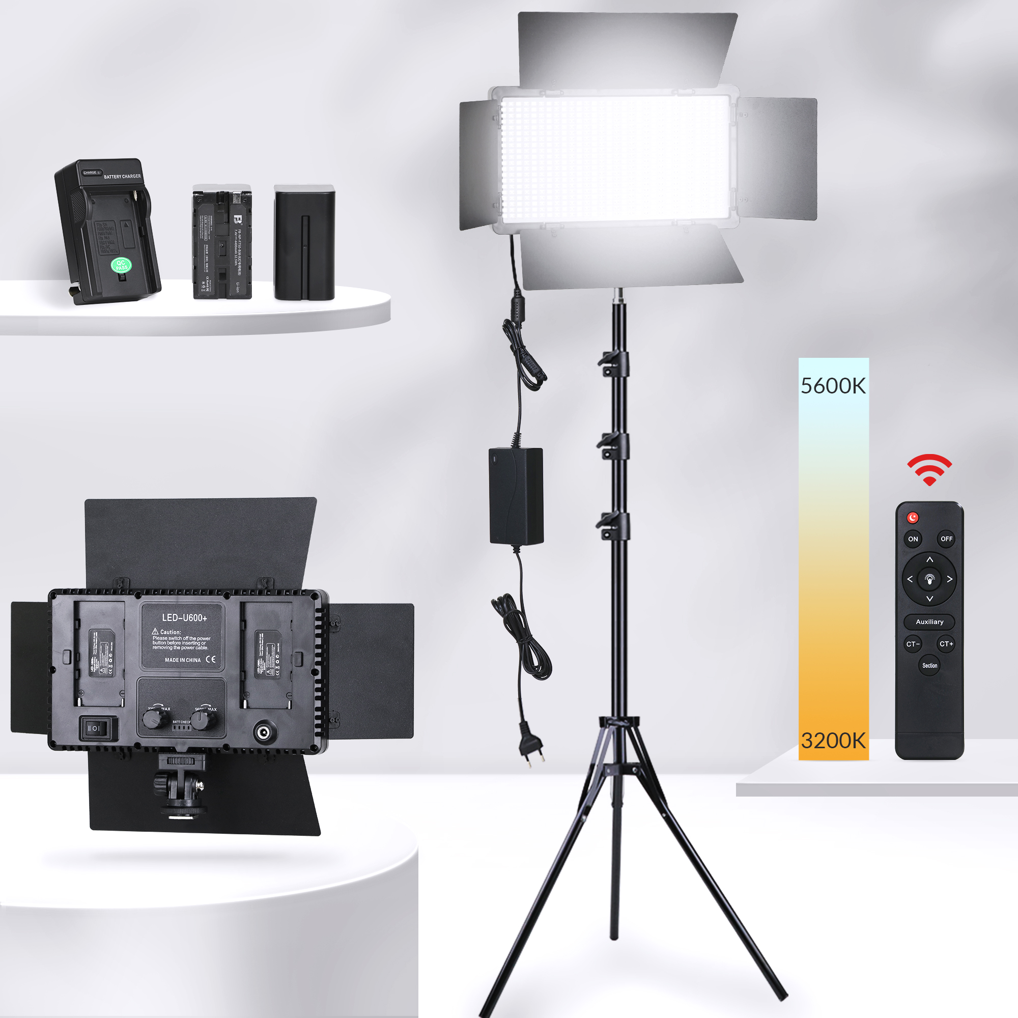 40W Led Video Light Panel 3300 – Photography Lighting Youtube recenzja i cena